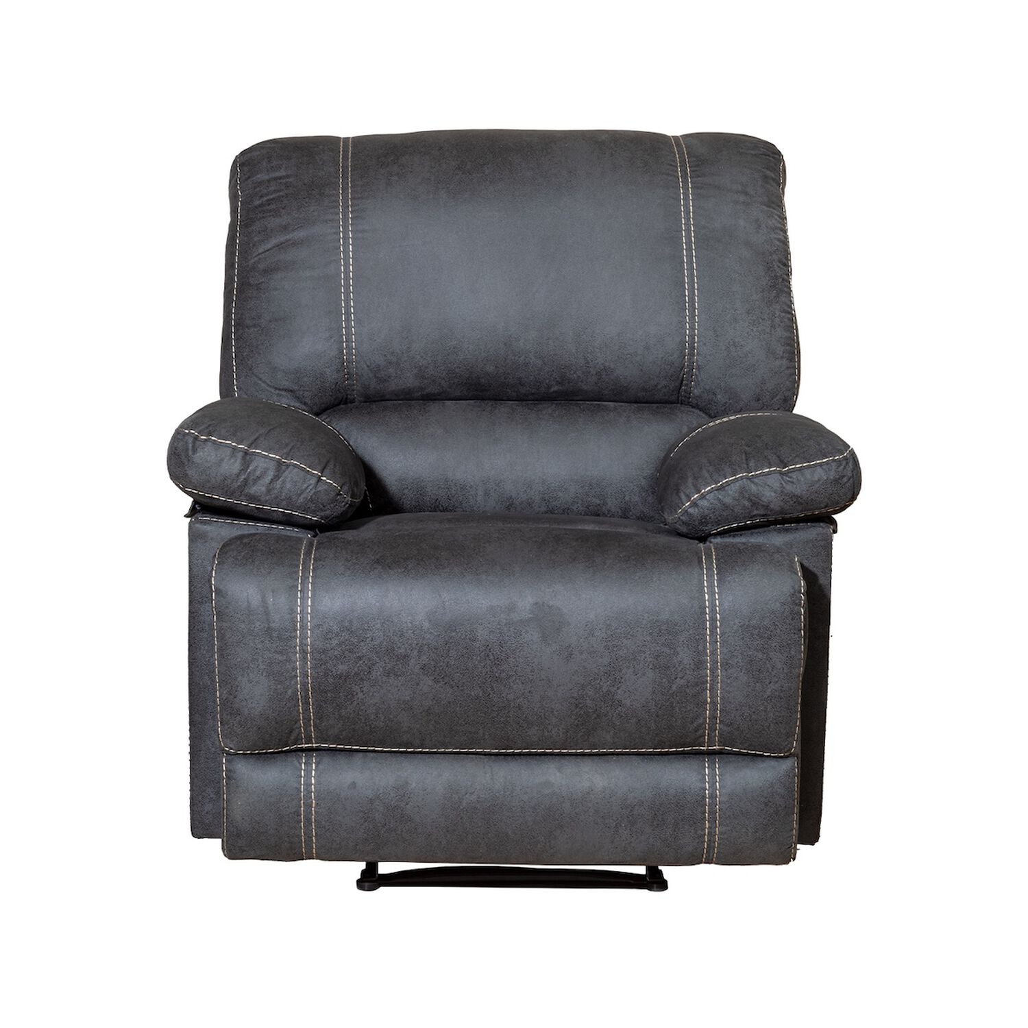 Berger Reclinable Moderno Cuero Viejo Caf&eacute; Castle 98023r image number 1.0