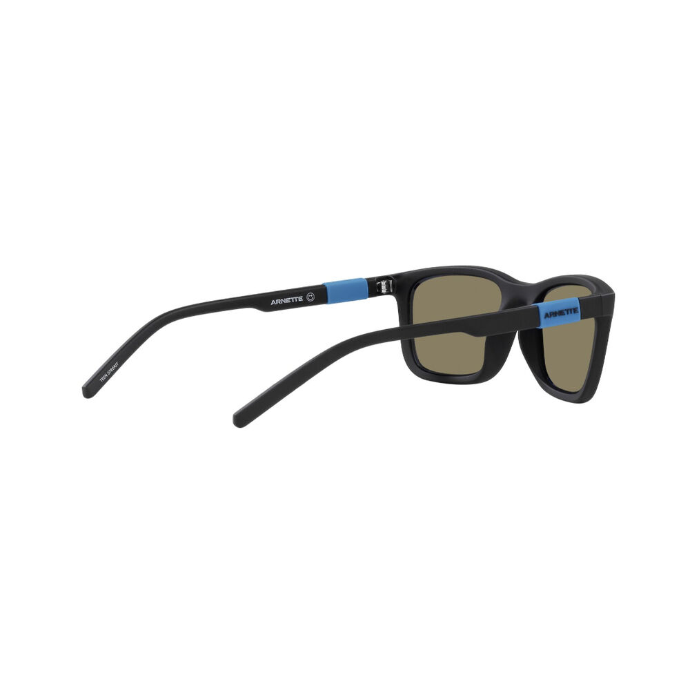 Lentes De Sol Teen Speerit Matte Black Polarizados Sustentable Arnette image number 8.0