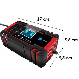 Cargador Bater&iacute;a 12v 10a Auto Moto Carga Rapida Inteligente