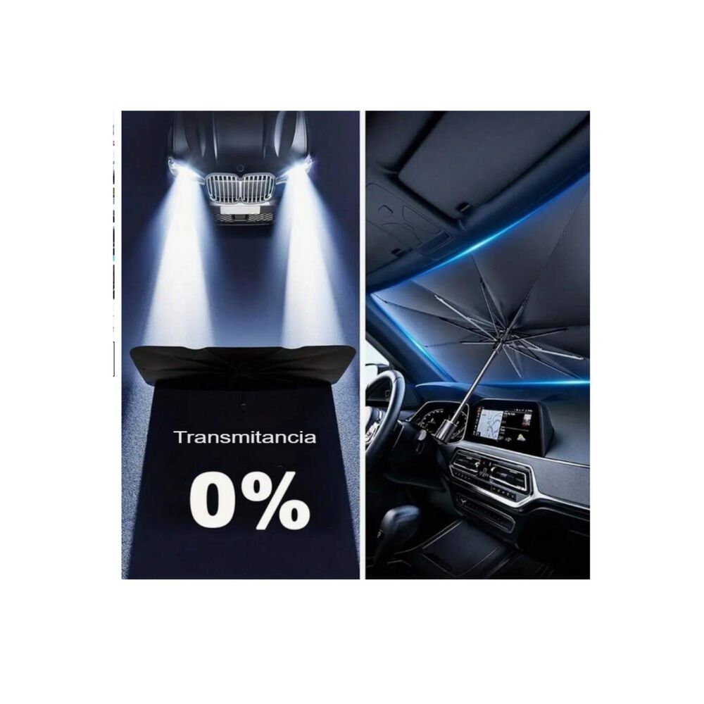 Quitasol Parabrisas Sombrilla Parasol Sol Protector Auto image number 2.0