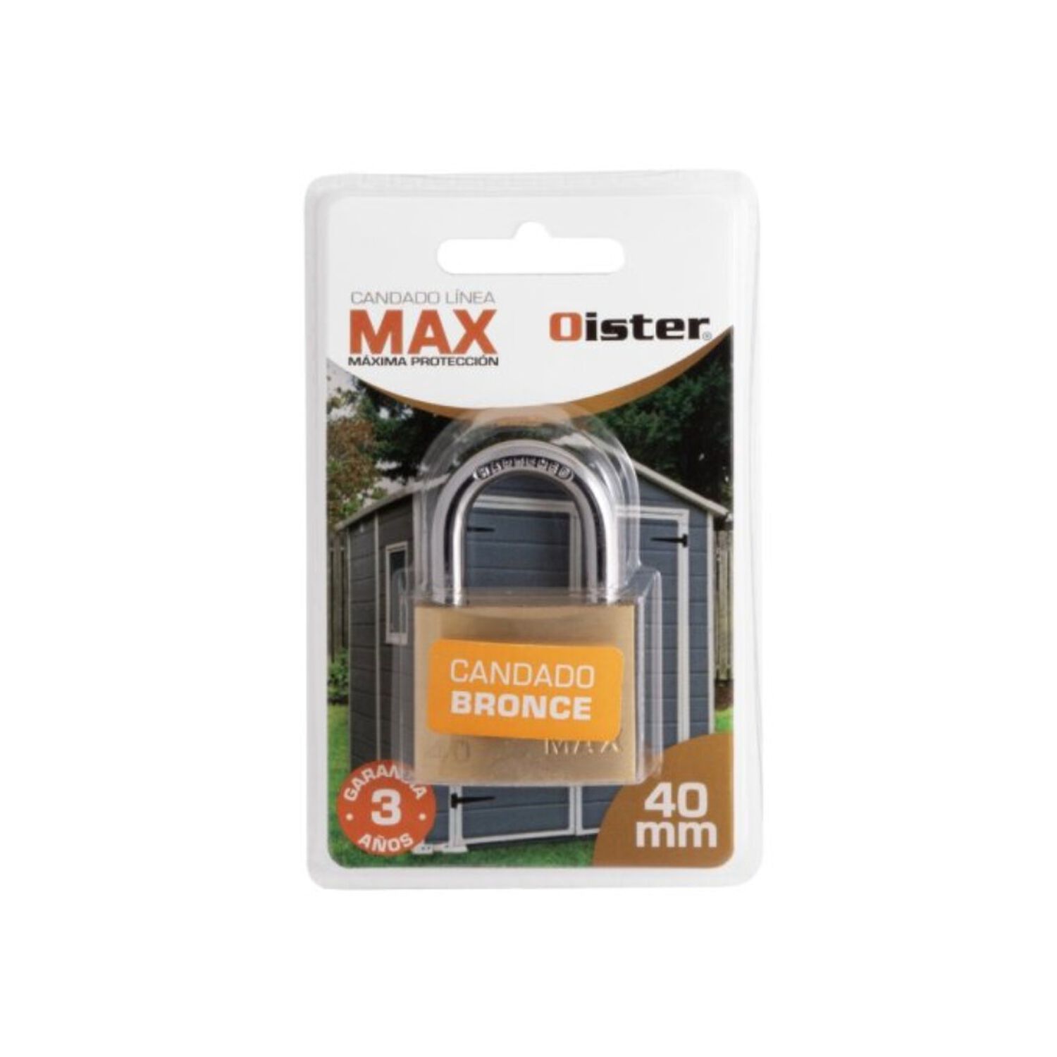 Candado Oister Max 40mm image number 4.0