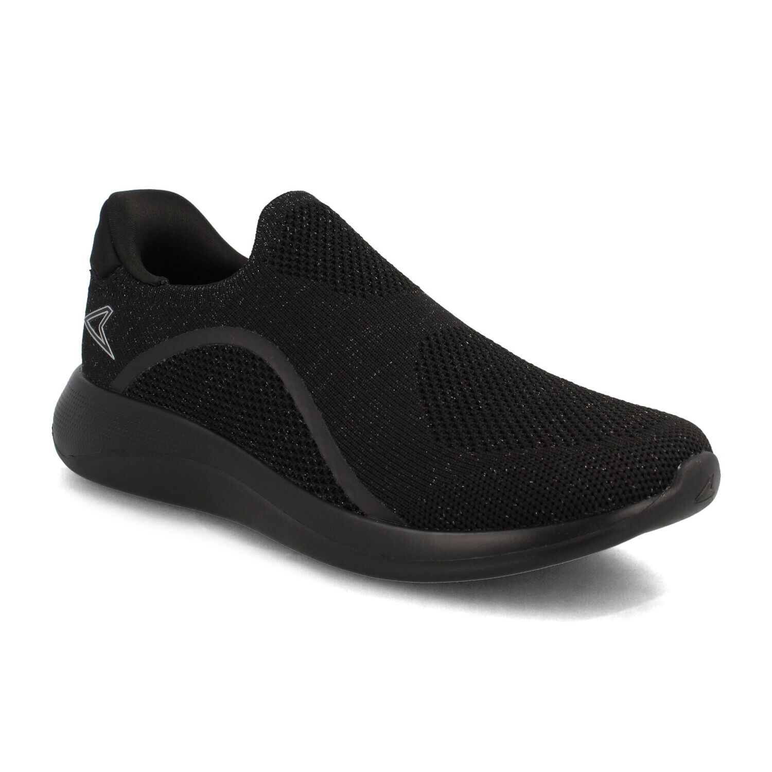 Zapatilla Deportiva Mujer N-walk Lite Dacron Walking Negro image number 1.0