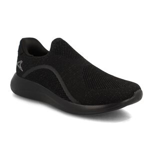 Zapatilla Deportiva Mujer N-walk Lite Dacron Walking Negro