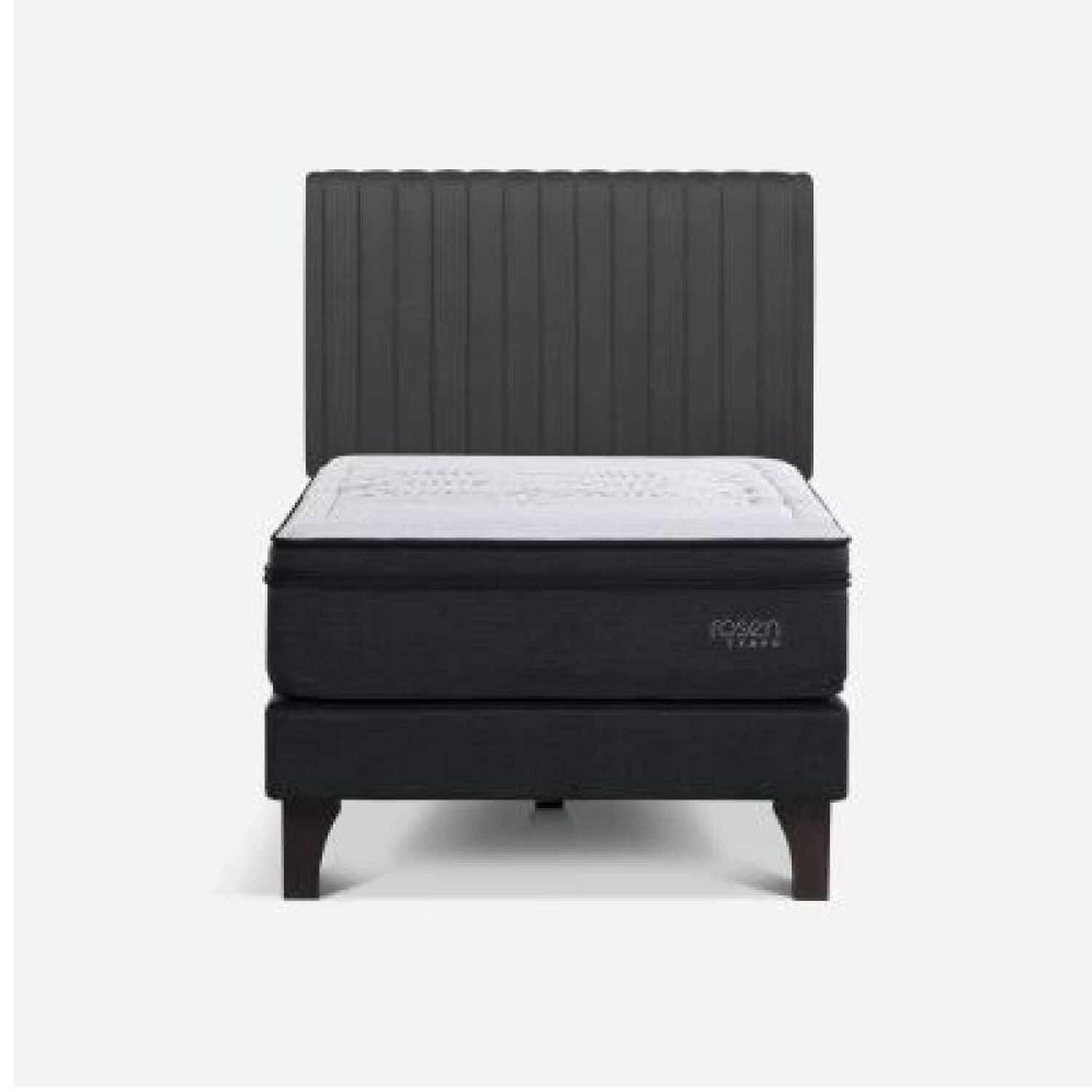 Cama Europea Rosen Tempo / 1.5 Plazas / Base Normal + Respaldo image number 6.0