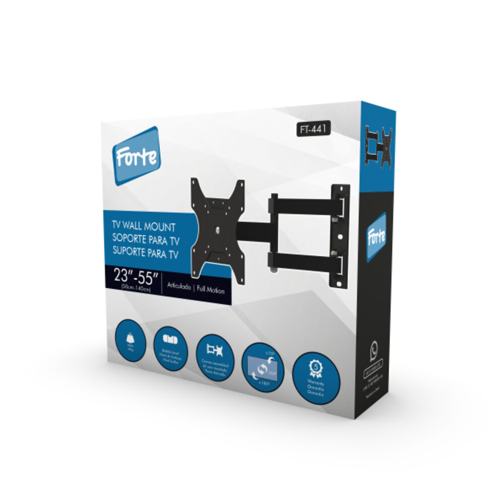 Soporte Tv Con Brazo Articulado De 35cm 23" A 55"- Forte image number 2.0