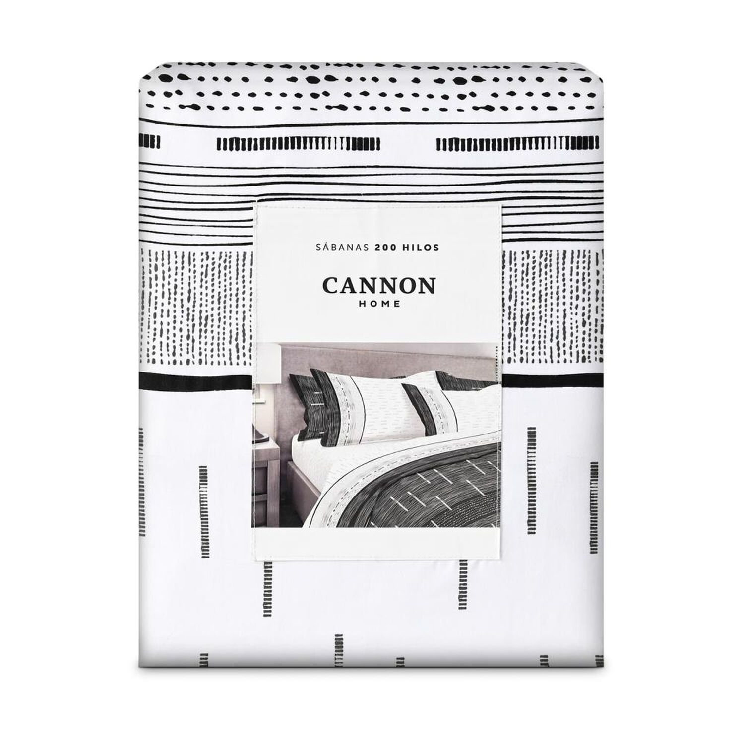 Juego De S&aacute;banas Cannon Hempton / 2 Plazas / 200 Hilos image number 3.0