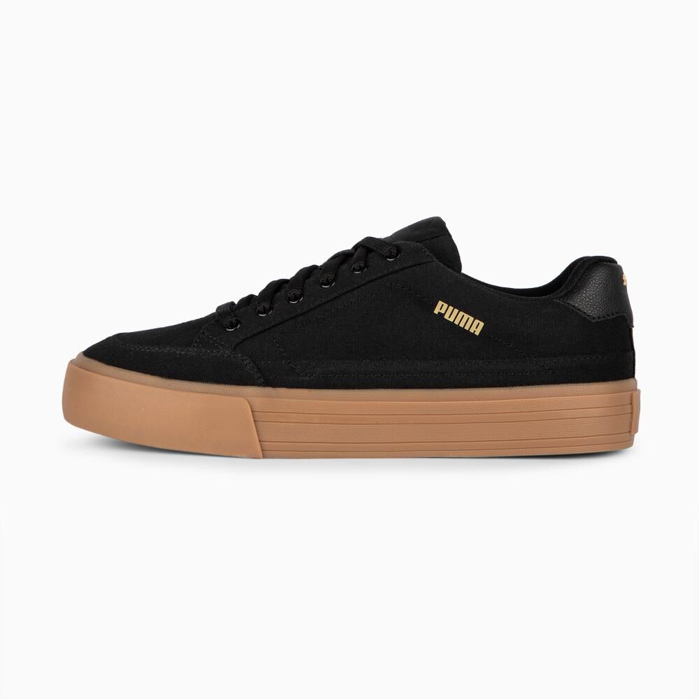 Zapatilla Urbana Hombre Puma Court Classic Vulc Negro image number 2.0