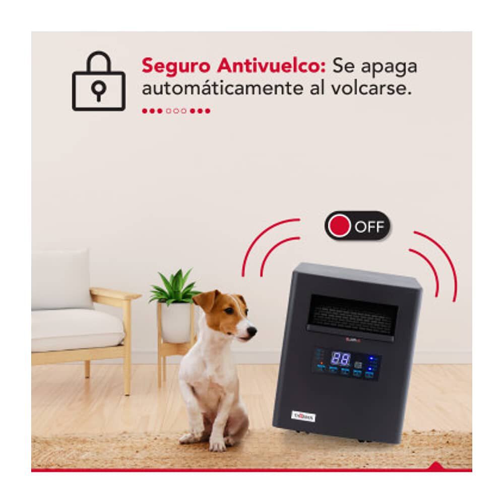Estufa Electrica Infrarroja Thor Green 1500 Wifi image number 6.0