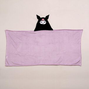 Manta Capucha 3d 70x150cm Kuromi