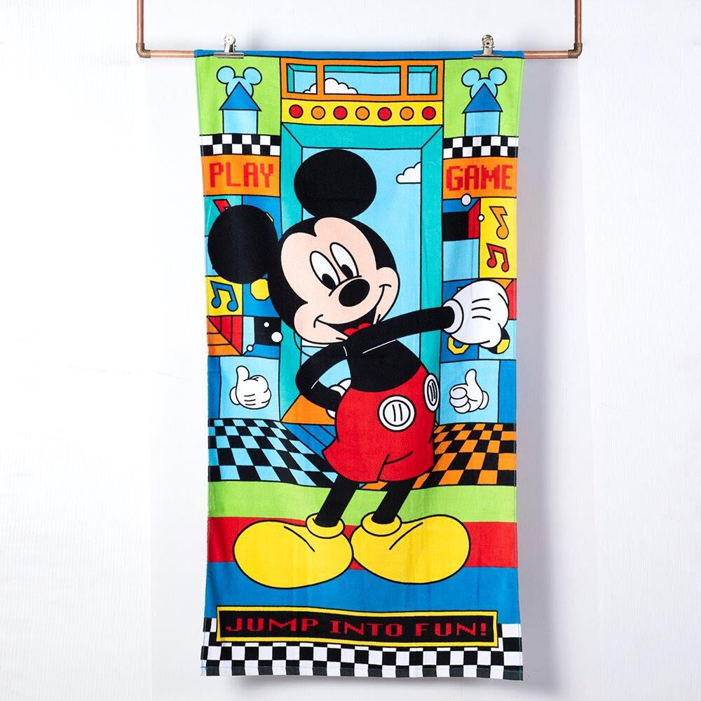 Toalla Playa 70x140 Mickey Juego image number 0.0