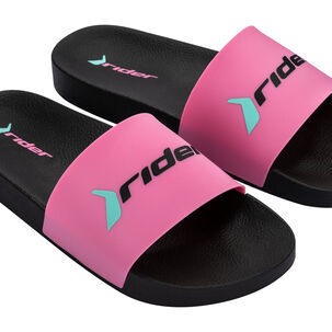 Sandalia Mujer Negro/rosa Full Basic Rider