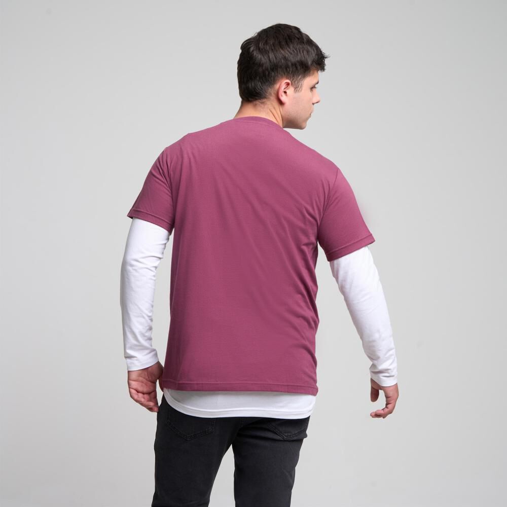 Polera Estampada Manga Corta Cuello Redondo Hombre Skuad image number 3.0