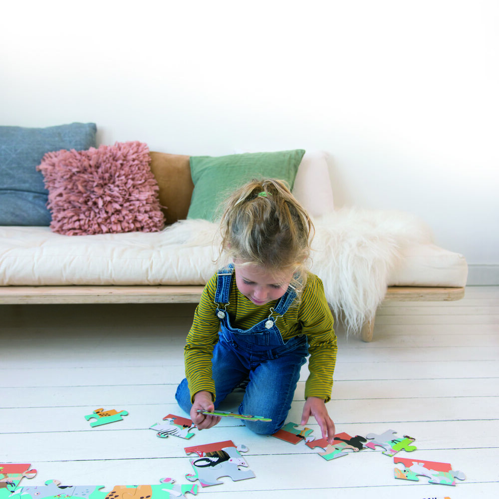 Puzzle 36pcs De Piso, Safari Scratch Europe image number 6.0