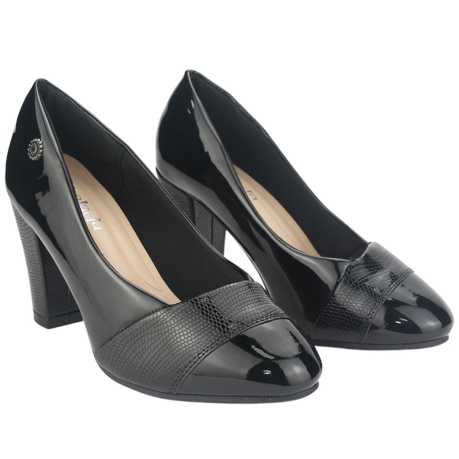 Zapato Negro Mujer Casual Chalada Cobna image number 4.0