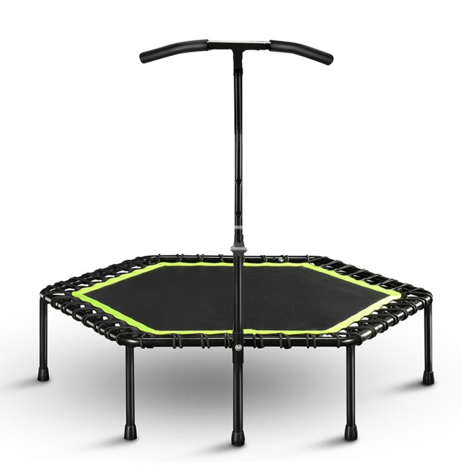 Trampolin Fitness Hexagonal Con Mango Soporte 115cm image number 1.0