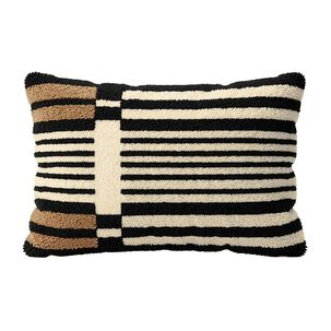 Cojin Rectangular Con Lineas Az Home / 30x50 Cm