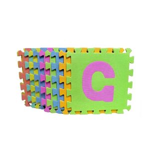 Alfombra Infantil De Goma 10 Unidades Eva 30x30cm