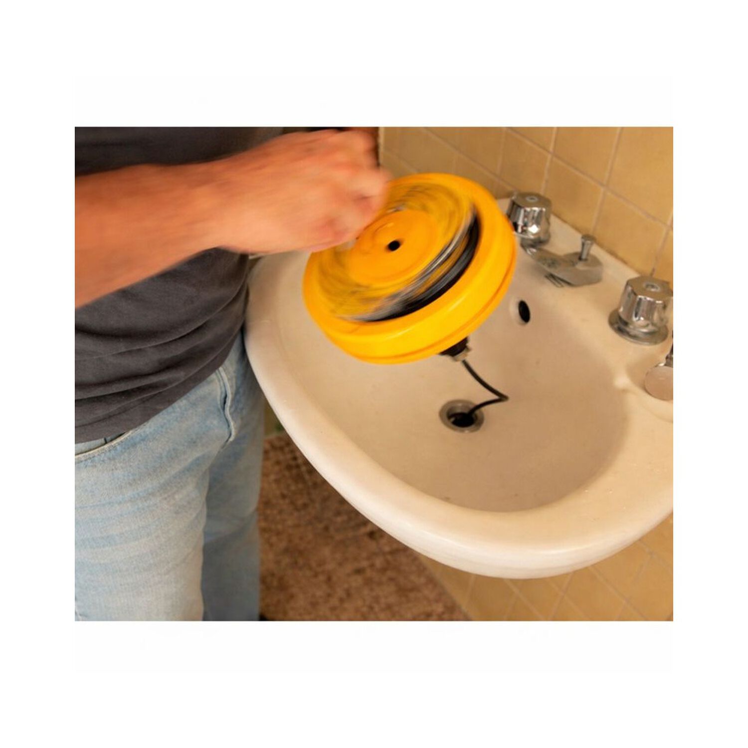 Destapador De Ca&ntilde;erias Lavamanos Desague Wc 7,6 Mts Pretul image number 2.0