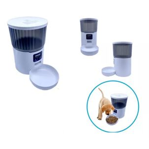 Dispensador Automatico De Comida Mascotas Voz Temporizador 6l