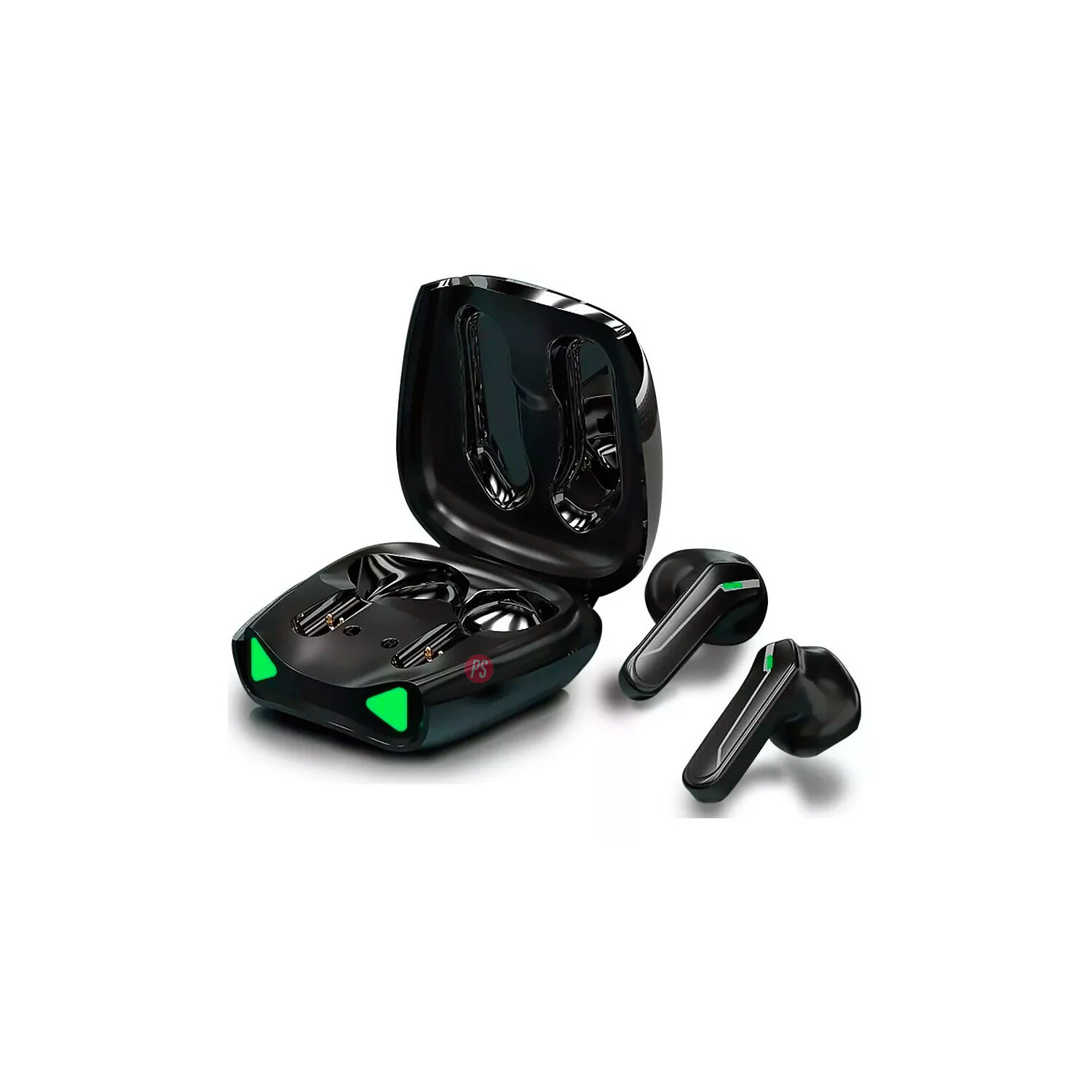 Aud&iacute;fonos Bluetooth Gamer Lenovo Xt85 Iluminaci&oacute;n Verde - Ps image number 1.0
