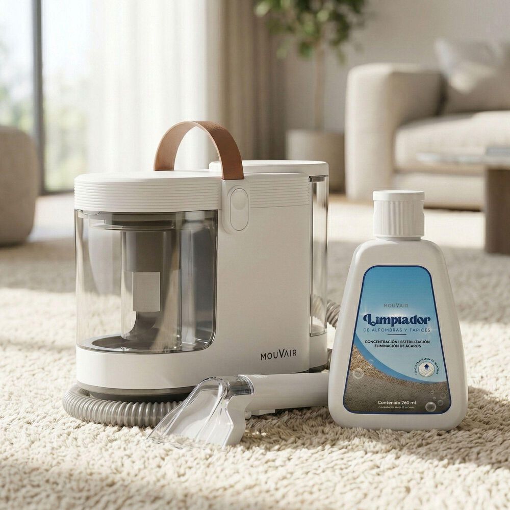 Pack Aspiradora Lava Tapiz Mouvair Jet + Limpiador De Alfombras Y Tapices image number 0.0