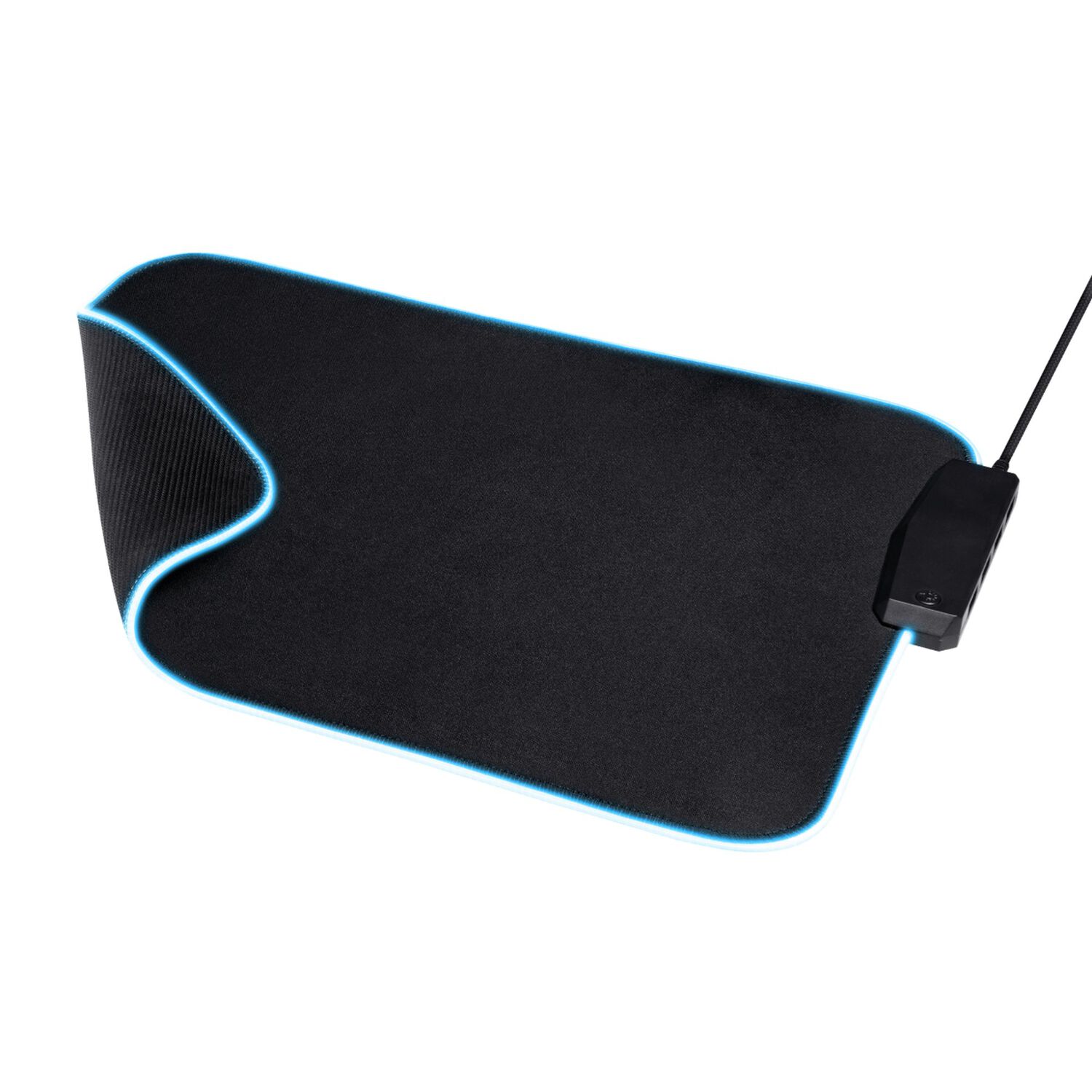 Mouse Pad Gamer Trust Glide L Rgb Con Hub Usb 4 Puertos image number 1.0