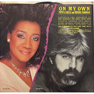 Patti La Belle And Michael Mcdonald - On My Own | 7" Single Usado