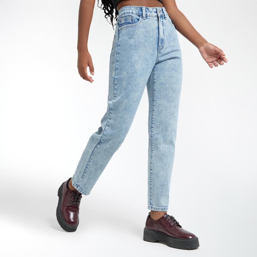 Jeans Basta Doblada Tiro Alto Skinny Mujer Rolly Go image number 2.0