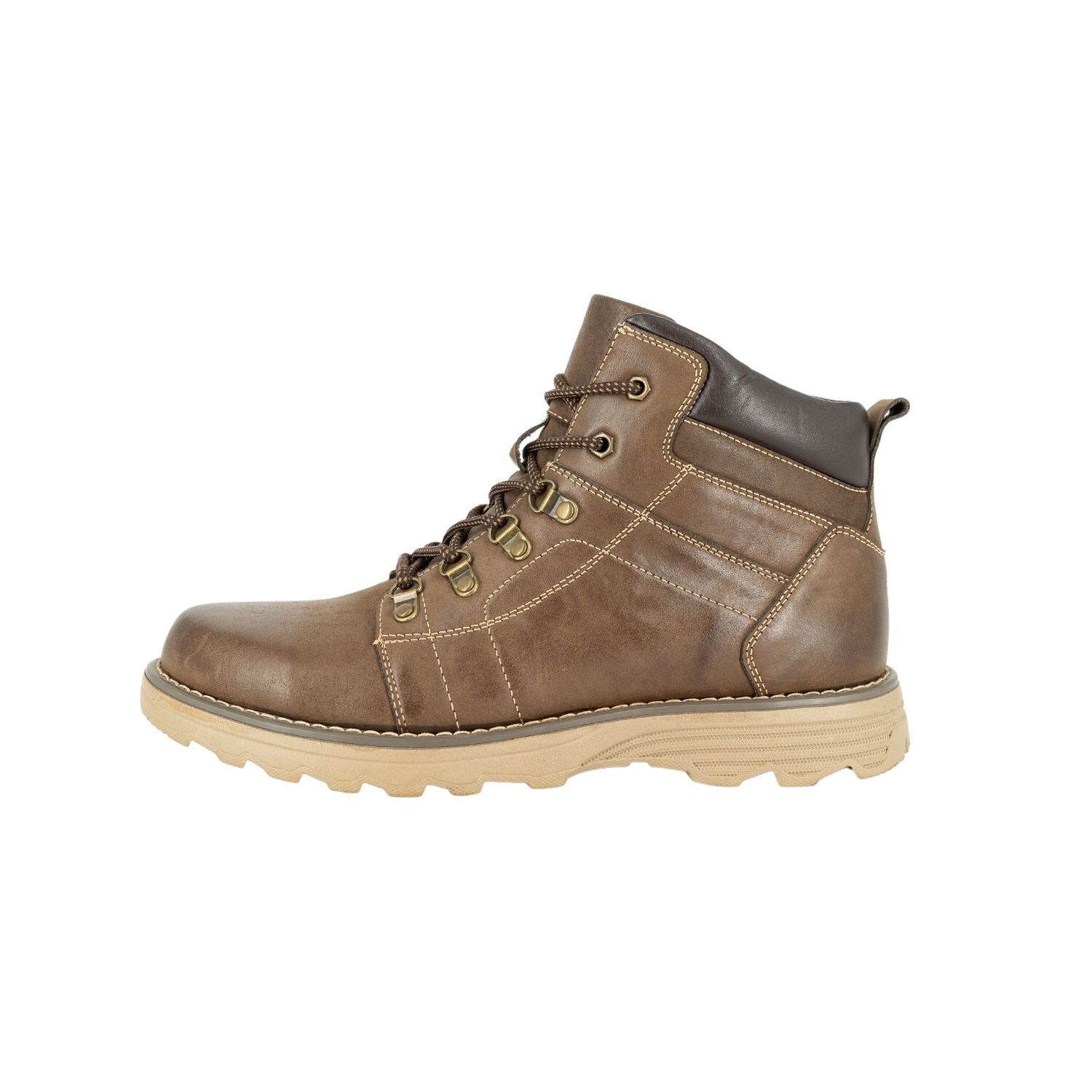 Botin De Cuero Leon Caf&eacute; London Adixt image number 1.0