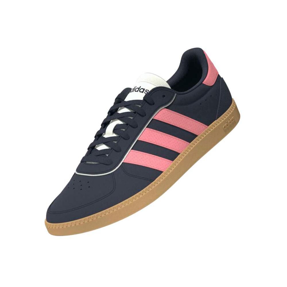 Zapatilla Urbana Mujer Adidas Breaknet Sleek Azul image number 4.0