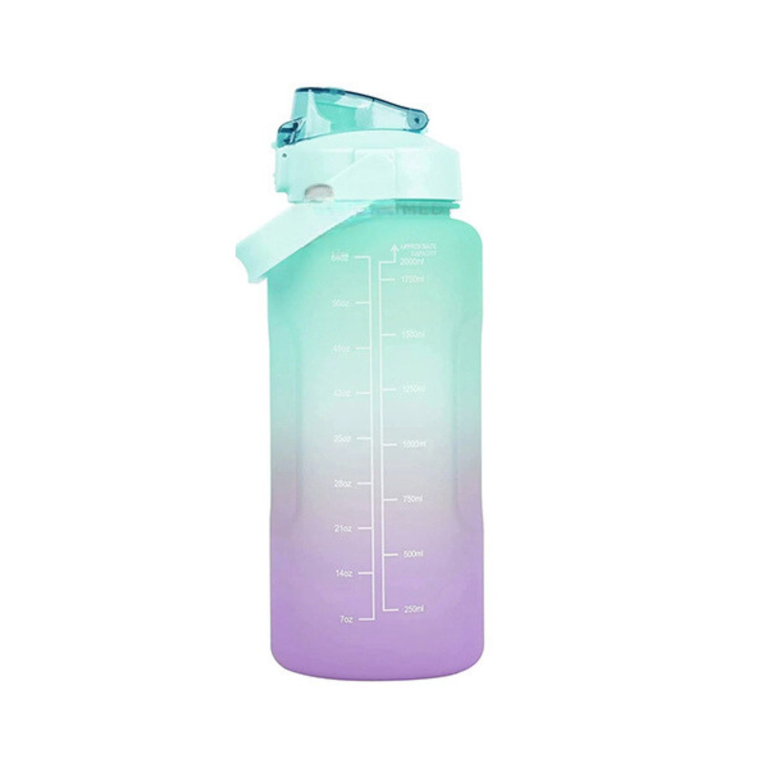 Pack 2 Botellas Agua Motivacionales De 2 Litros Y 900 Ml image number 1.0