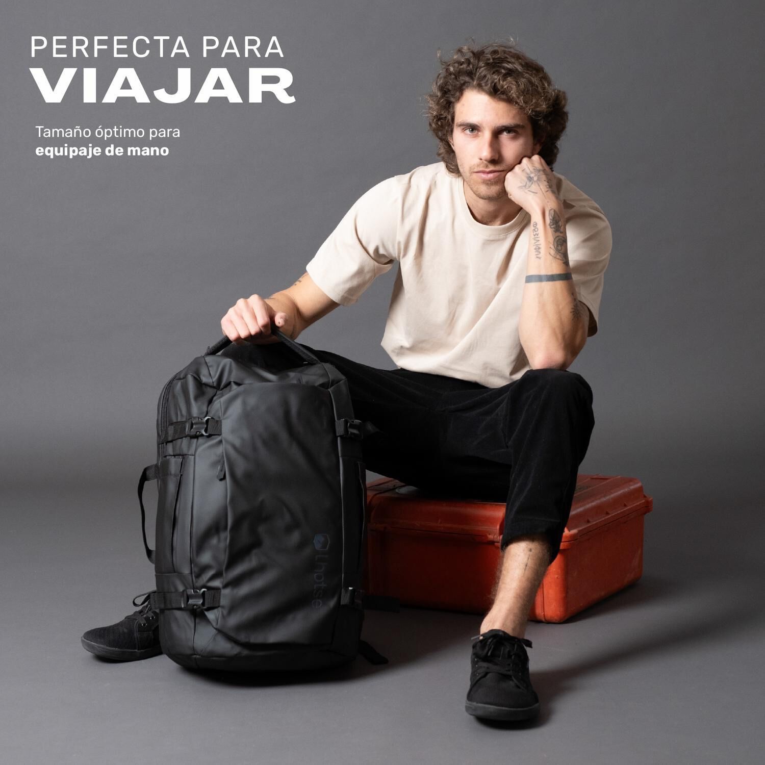 Mochila Viaje Impermeable Notebook 17,3"broadpeak 40l Lhotse image number 7.0