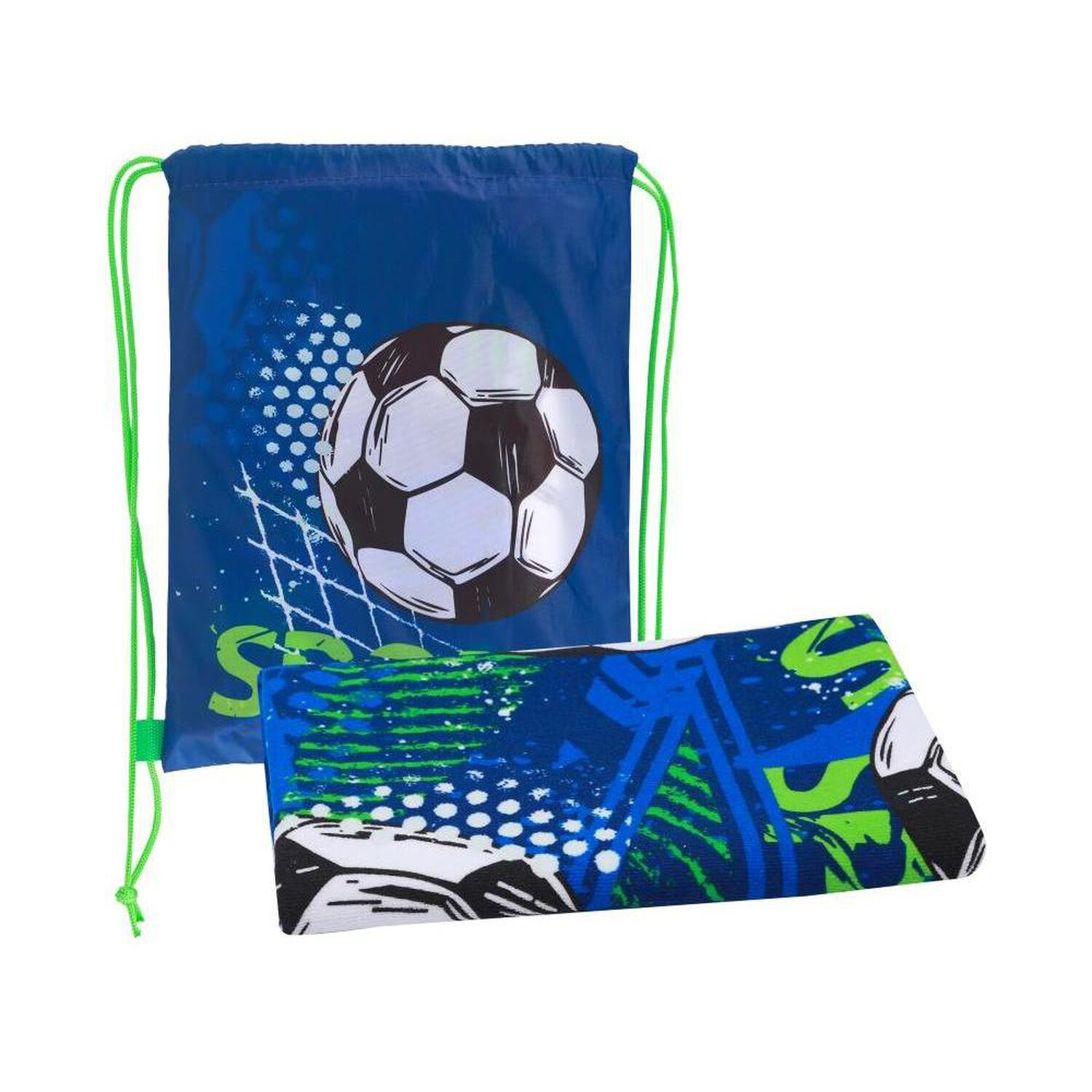 Toalla De Playa Con Bolso Casaideal Kids Sport / 70 X 140 Cm image number 10.0