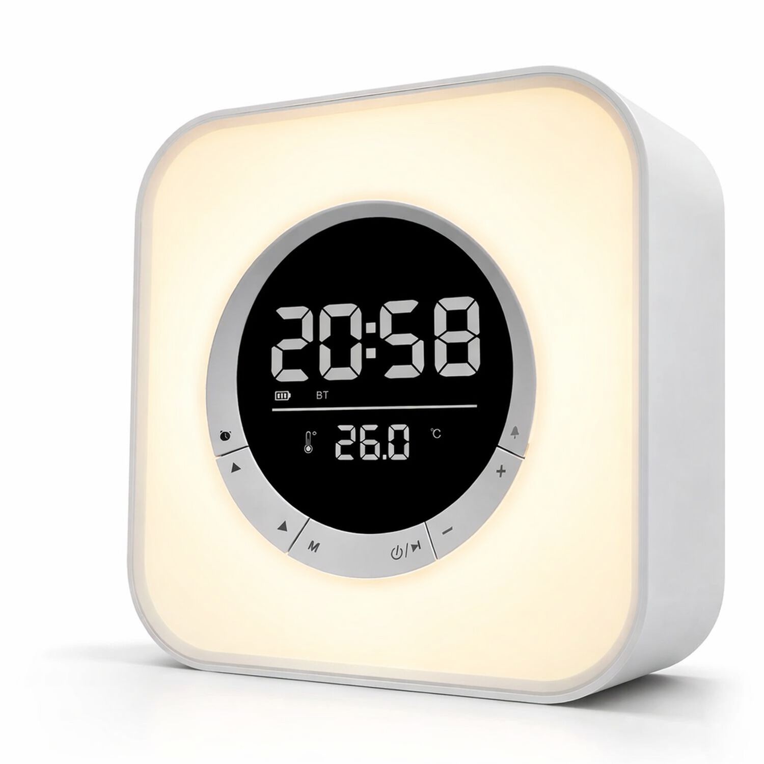 Parlante Bluetooth Rgb Despertador Reloj Temperatura Spg-134 image number 2.0