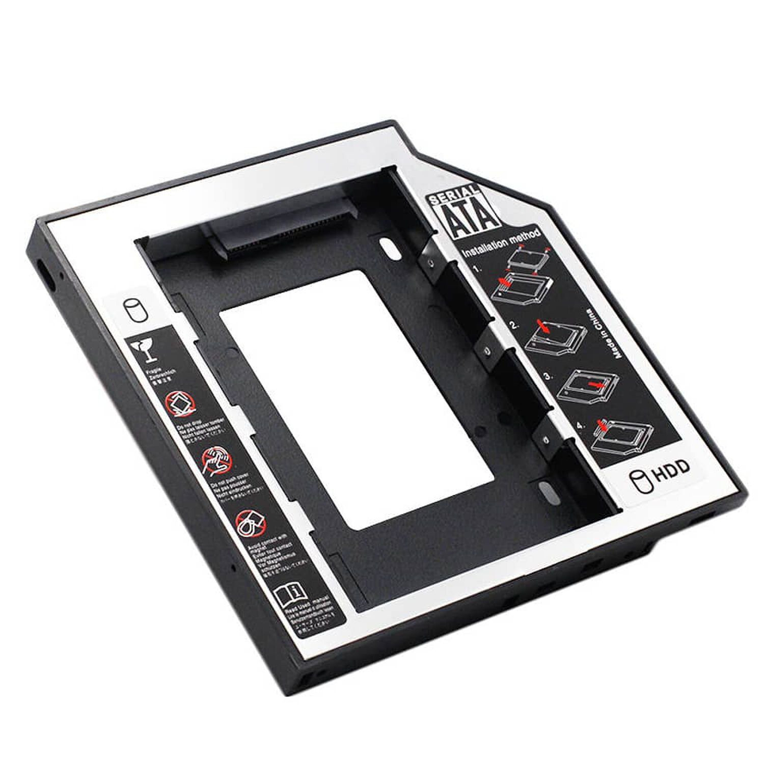 Caddy Para Disco Ssd O Hdd De 2.5" Sata / 9.5mm High Speed image number 0.0