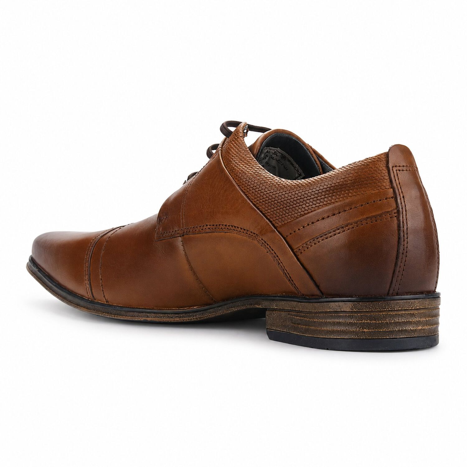 Zapato Ferracini Hombre 6065 Derby Caf&eacute; Casual image number 3.0