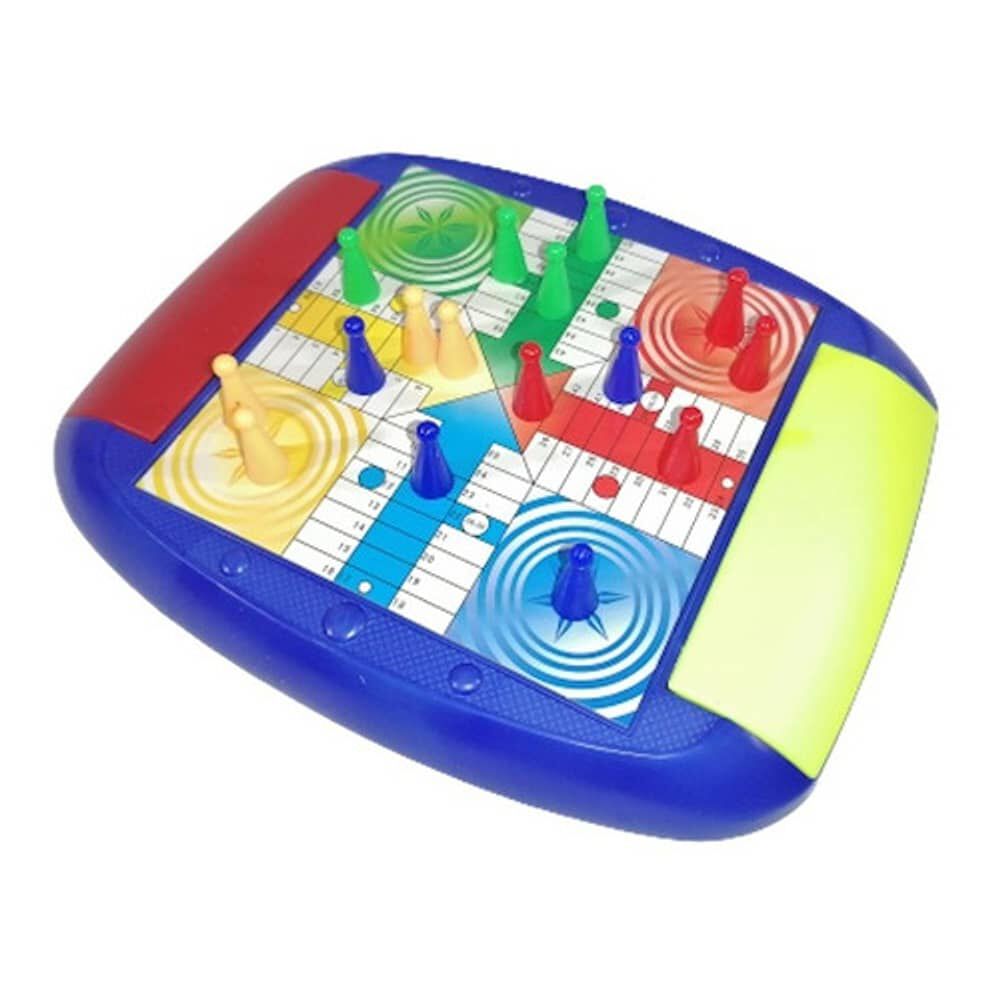 Juego De Mesa 7 X 1 Damas | Ajedrez | Backgammon | Ludo | Es image number 4.0