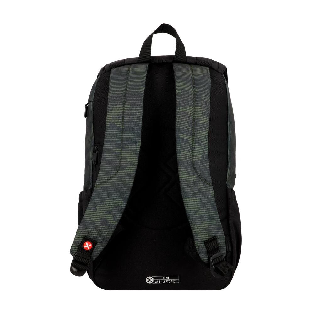Mochila Notebook Xtrem Kent 6xt Verde Militar 16" image number 3.0