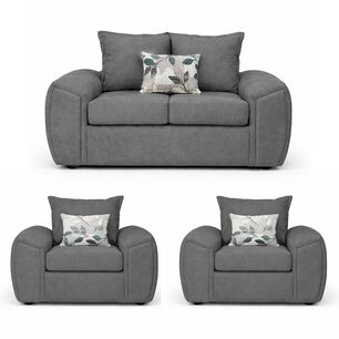 Juego De Living Elegant Detail Houston / 4 Cuerpos