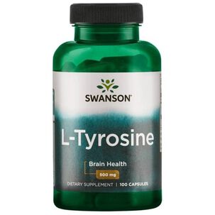L-tyrosine 500 Mg Tirosina 100 C&aacute;psulas