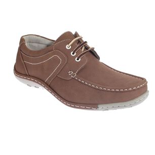 Zapato Casual Caf&eacute; V&iacute;a Franca Art. 8ask73403brown