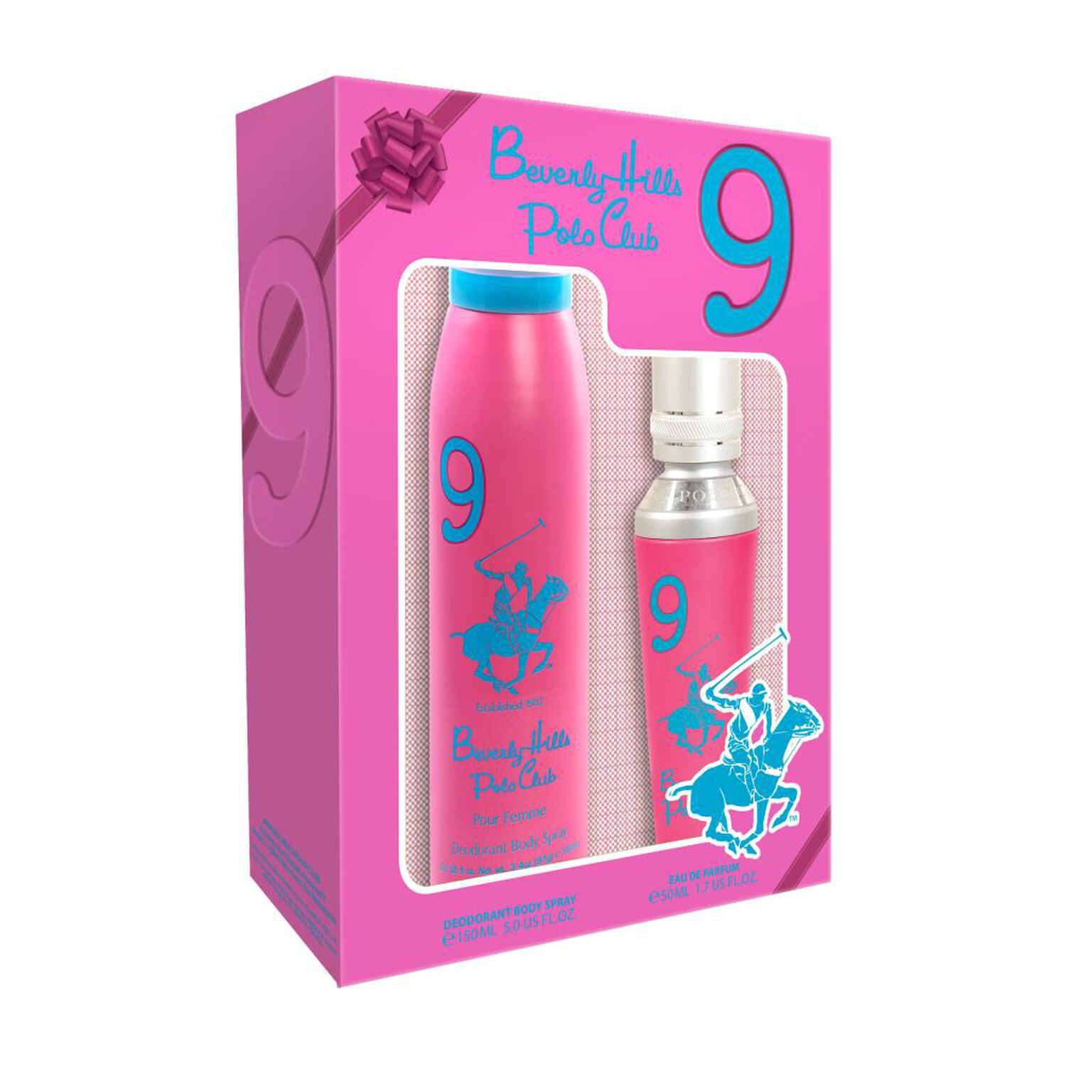 Set De Perfumer&iacute;a Mujer Nine Beverly Hills / 50 Ml / Eau De Parfum + Desoderante 150 Ml image number 0.0
