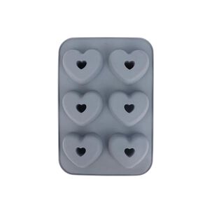 Molde De Silicona 26x18cm Para Hornear Con Figura De Corazón