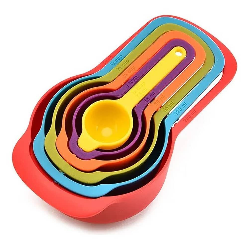 Cucharas Tazas Medidoras Cucharas Medidoras Plastico Colores image number 1.0