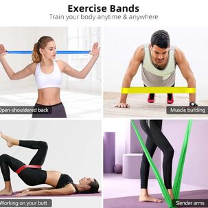 Ligas Ejercicio Elasticos Ejercicio Set Bandas Elasticas X5