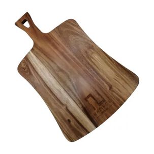 Tabla Rustica De Picar Nativos Forma Rectangular Con Mango Mcb001