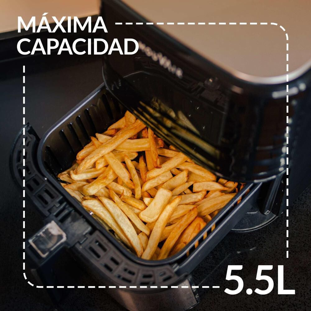 Freidora De Aire Mouvair Gourmet 5.5 L + Molde De Silicona image number 4.0