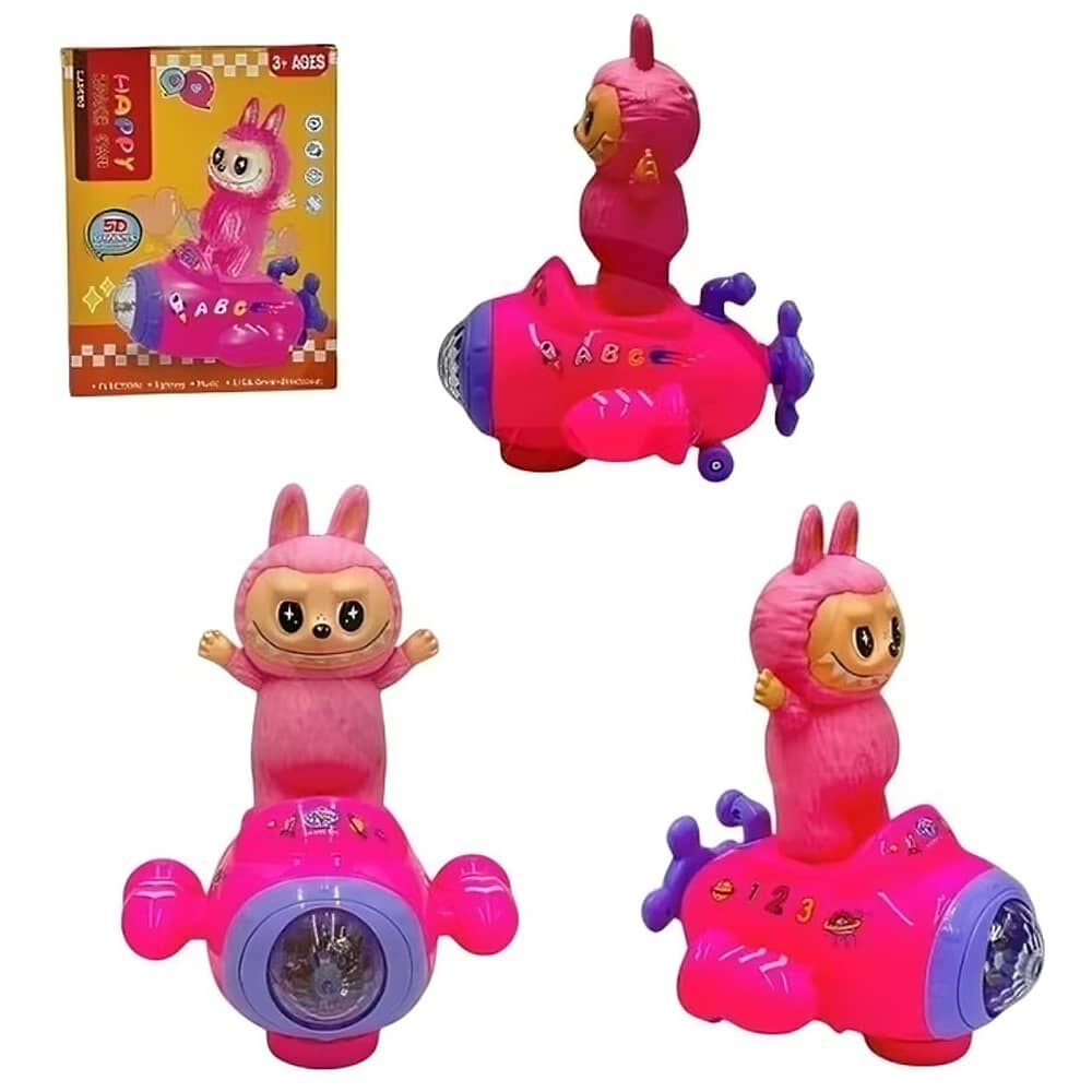 Pak De 3 Avion Labubu Luz Y Sonido 2025 image number 0.0