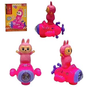 Pak De 3 Avion Labubu Luz Y Sonido 2025