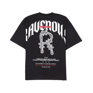 Polera Oversize Manga Corta Cuello Redondo Hombre Rolly Go